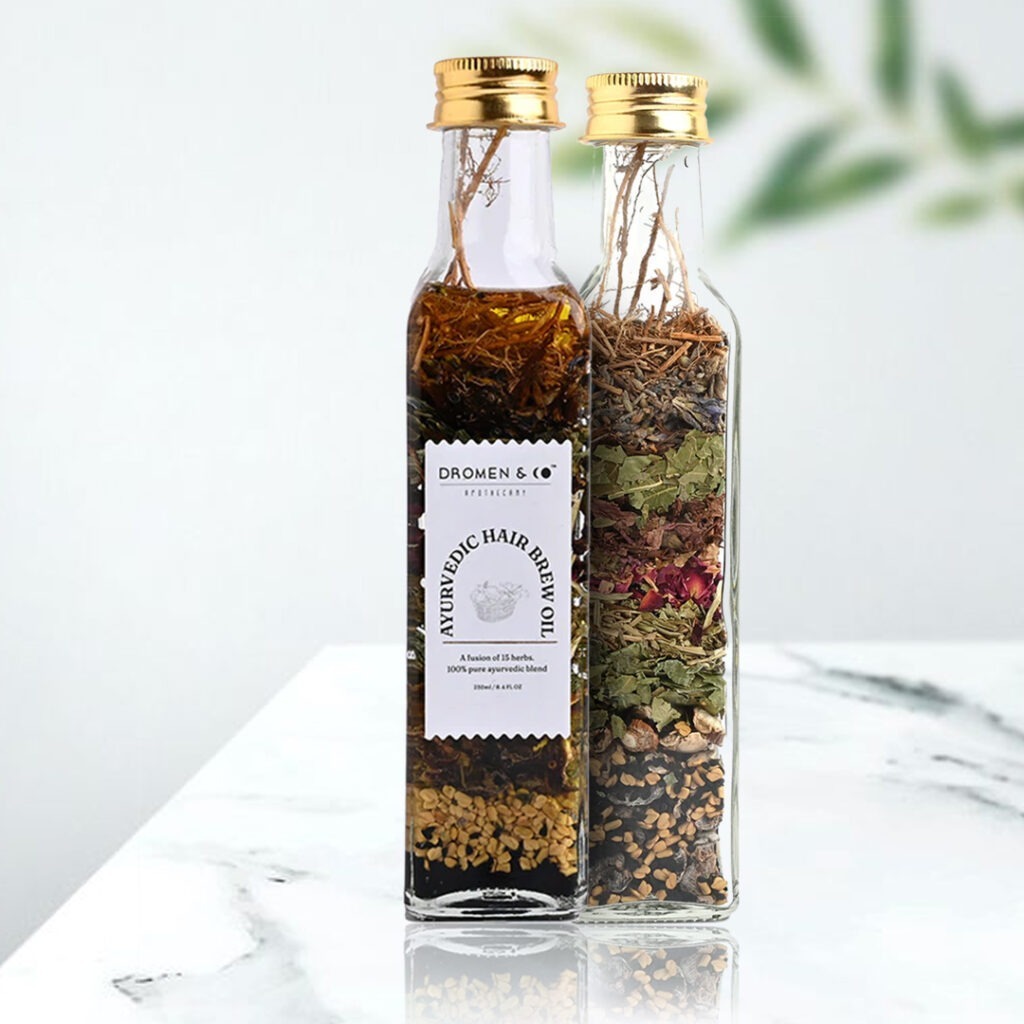 ayurbedic hair brew oil 2