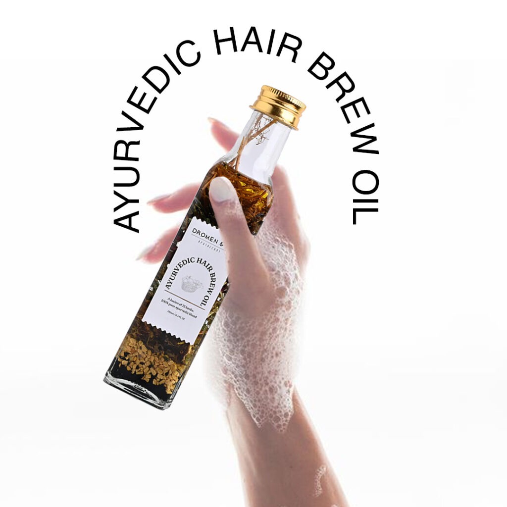 ayurbedic hair brew oil